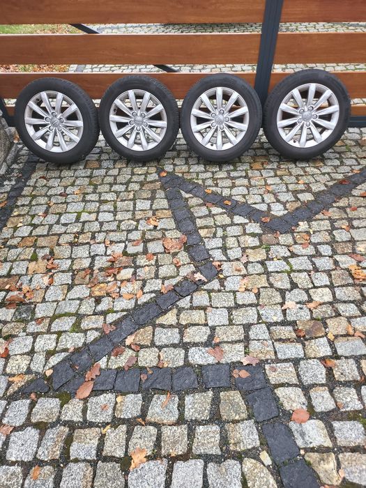 Felgi z oponami zimowymi do AUDI , 205/55/16