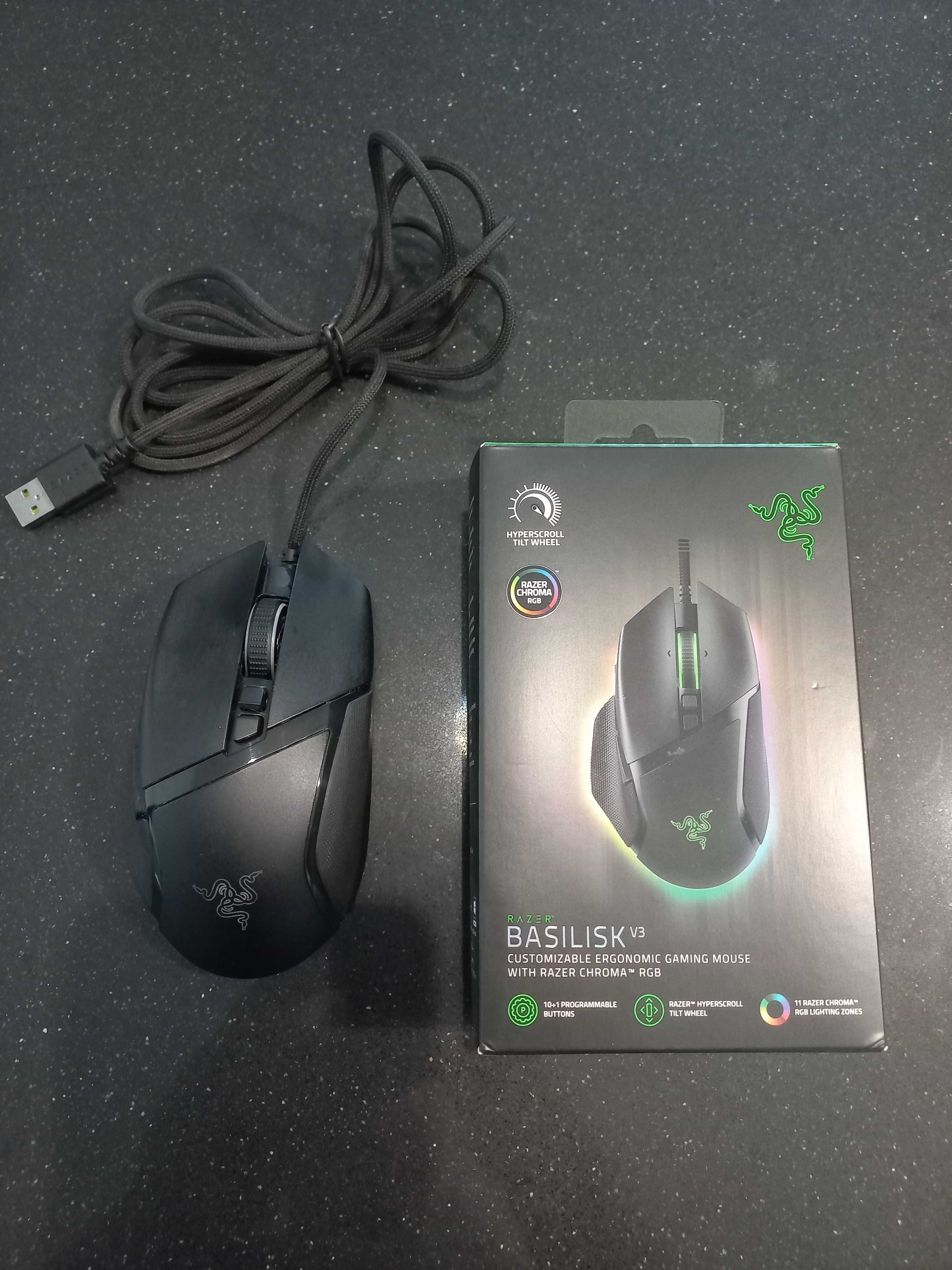 Rato/Mouse Gaming RAZER BASILIK V3