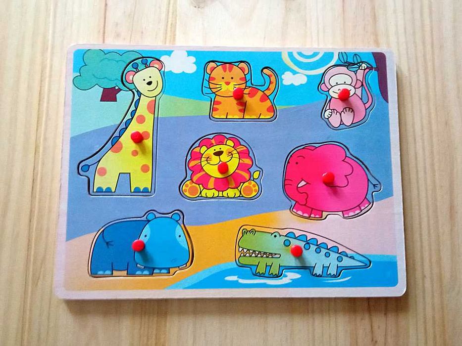 Puzzle de Madeira - Animais