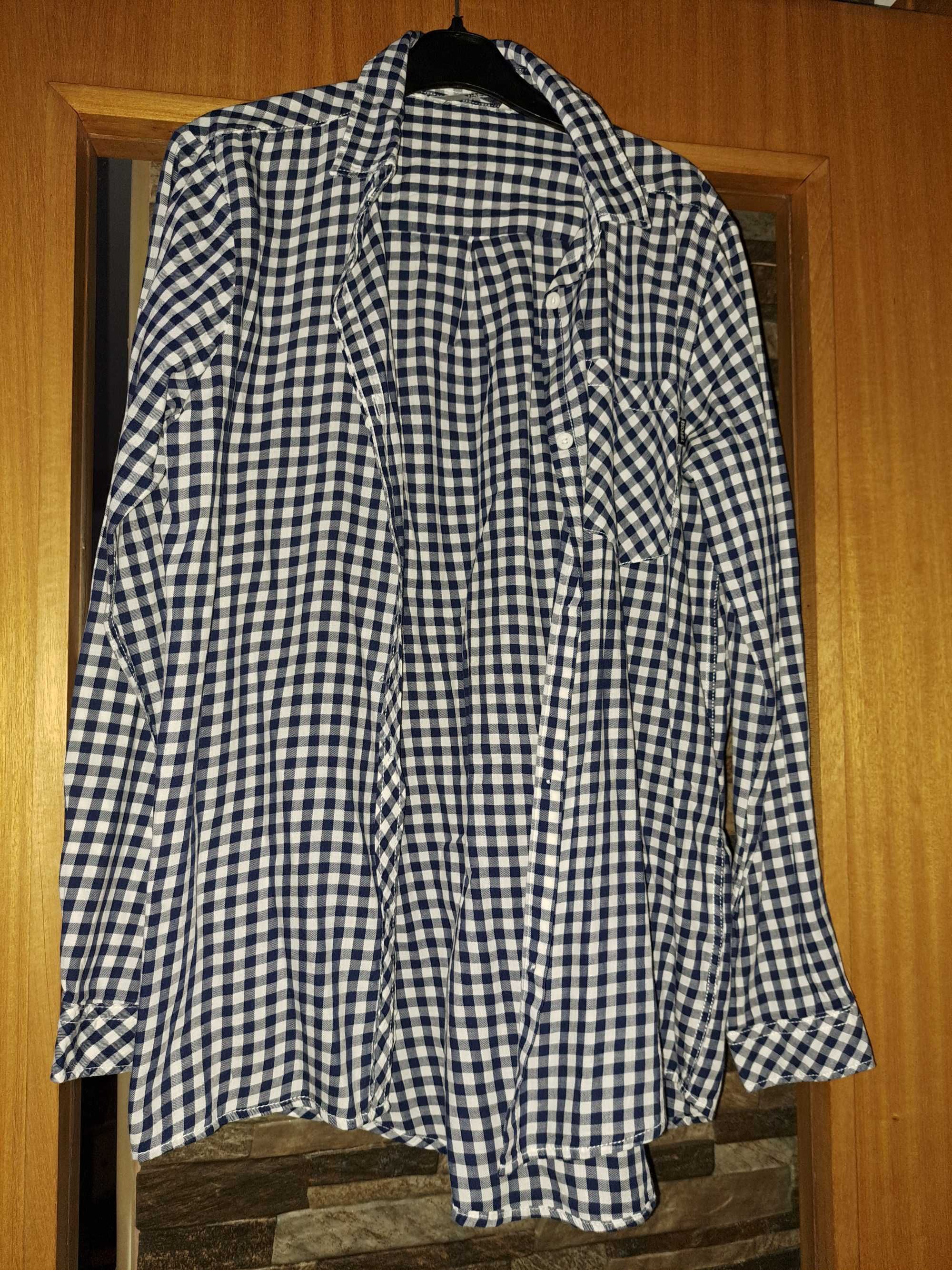 Camisas quadrados menina como novas