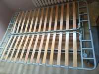 Metalowa rozkładana rama łóżka 140x200x30cm