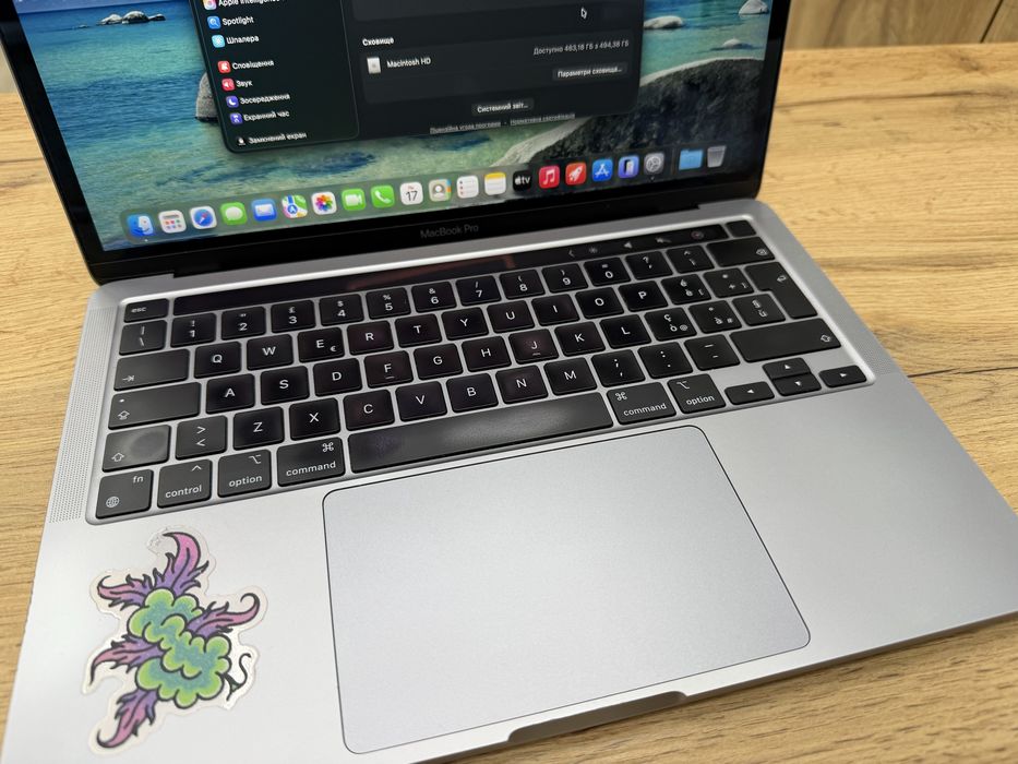 Apple macbook pro m1 8/512 space gray , макбук про м1