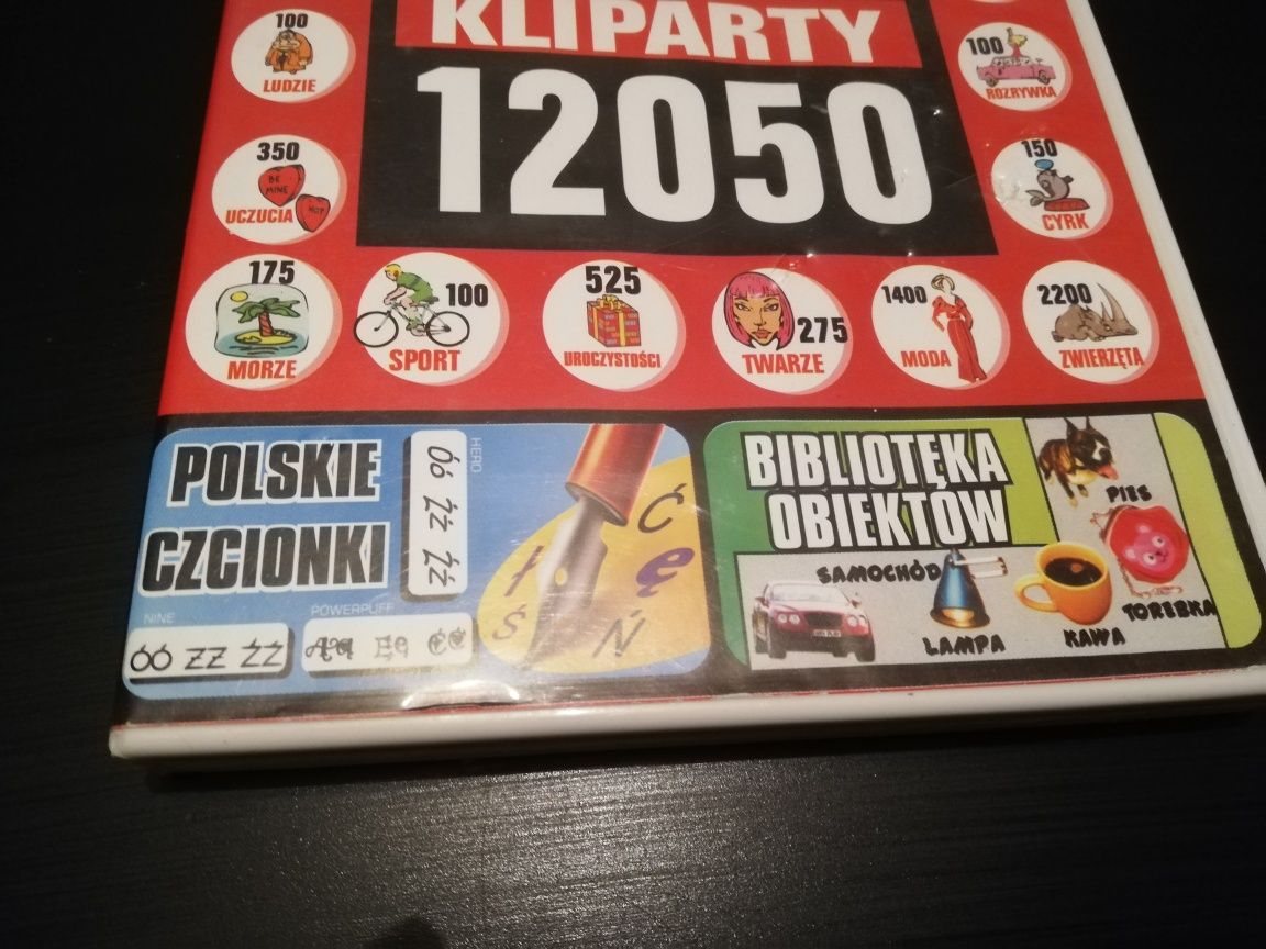 Płyta PC CD-ROM Polskie kliparty
