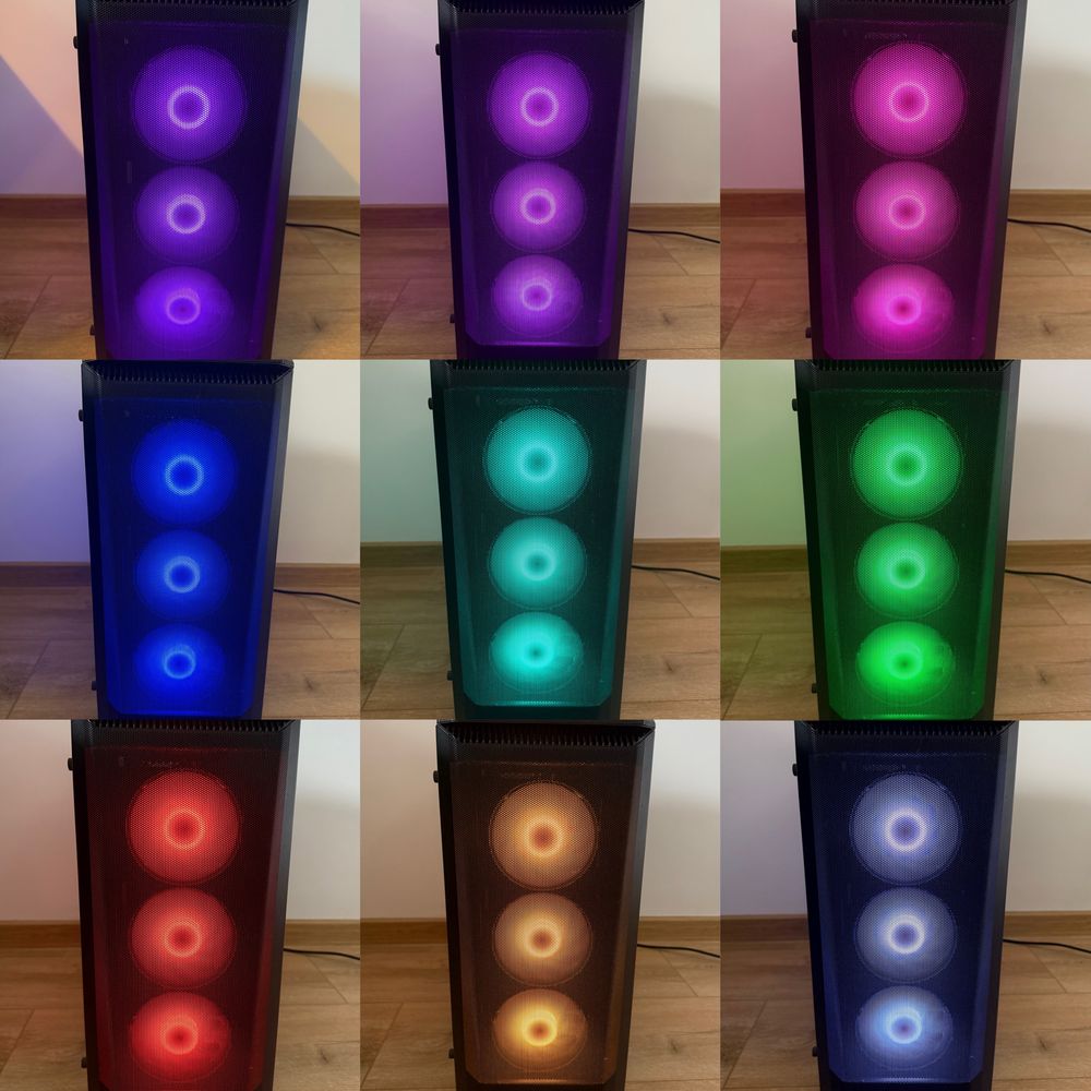 Kompletny Zestaw Gamingowy RGB - Ryzen 5 3600, GTX 1660 SUPER
