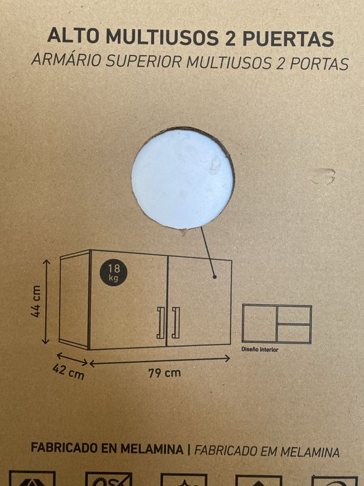 Armario (novo) com dois portas