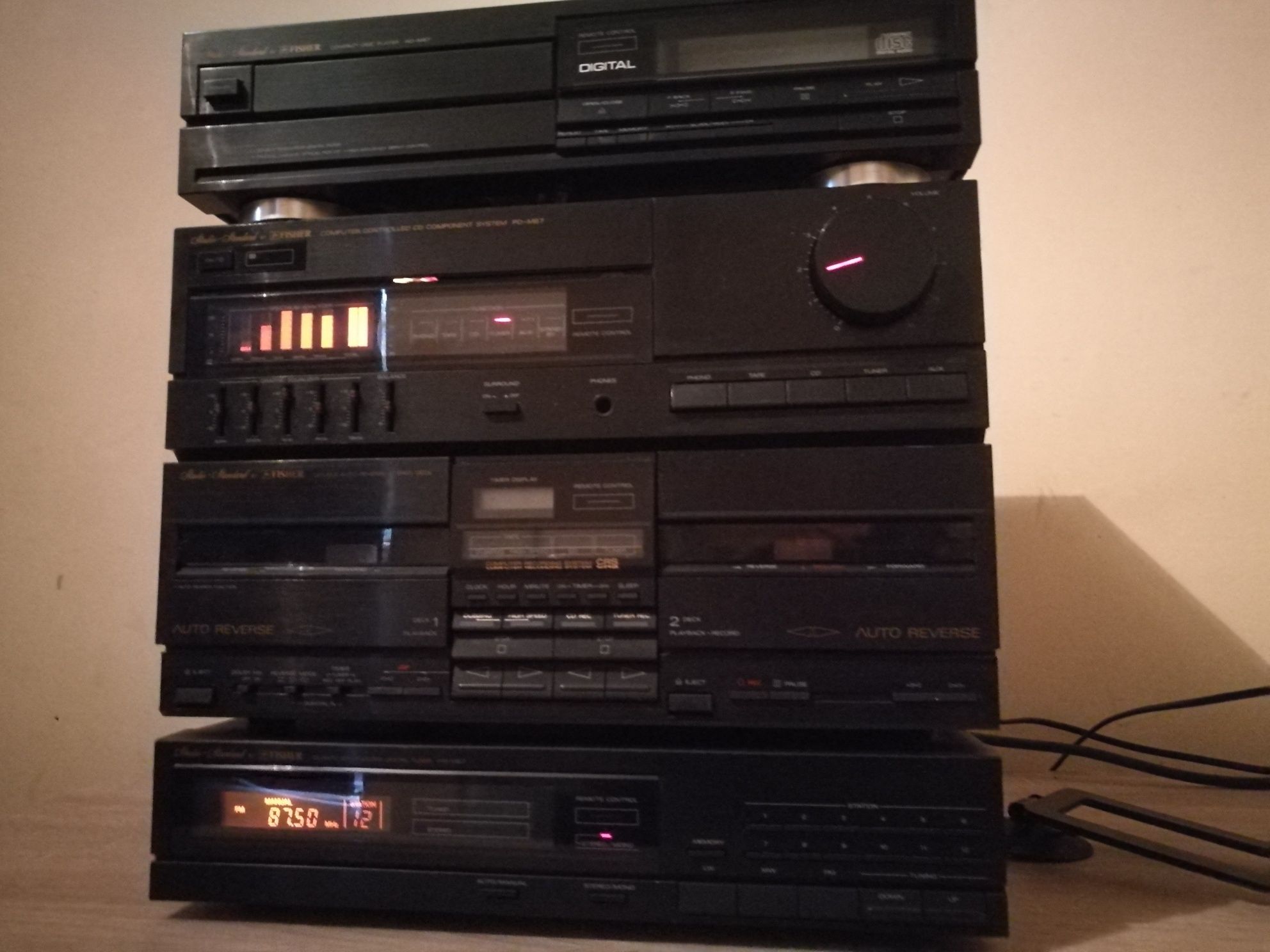 Wieza Fisher PD - M 87 Studio Standard Wzmacniacz z Deck Tuner