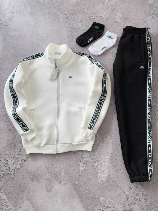 Чоловічий зимній спортивний костюм лакоста на флісі Lacoste [s-2xl]