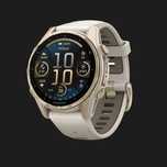 Смарт-годинник Garmin Fenix 8 43mm AMOLED Sapphire Soft Gold