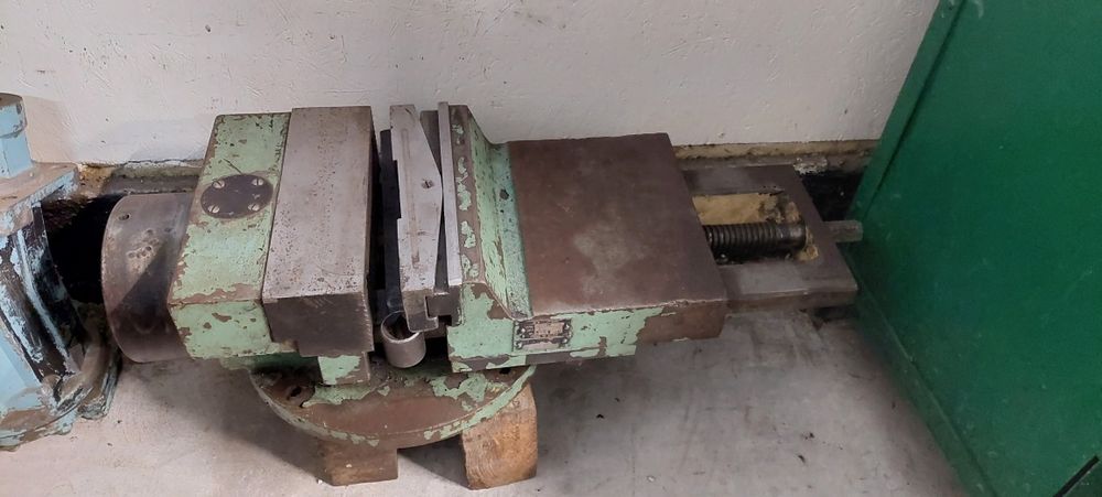 Imadło maszynowe 250mm ciężkie obrotowe