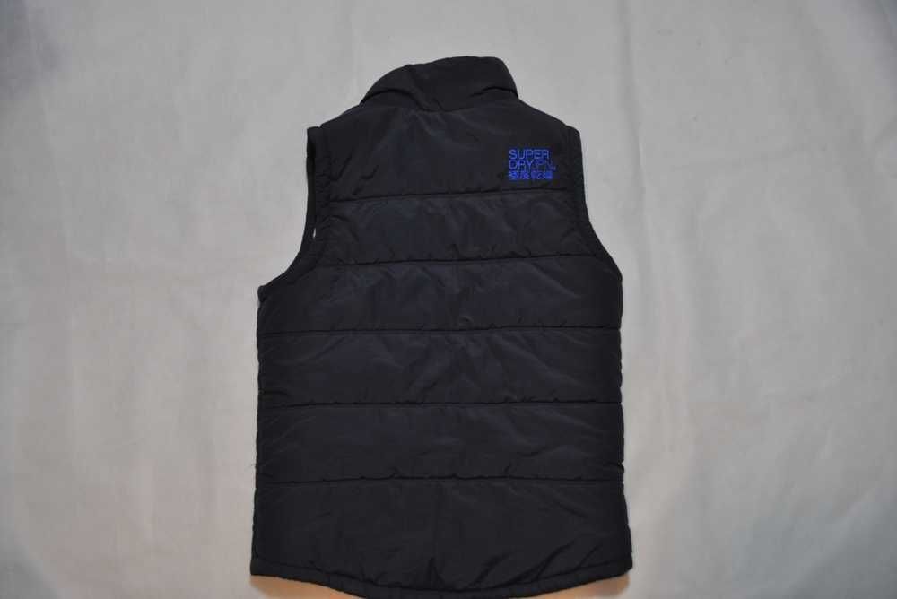SUPERDRY M męska  kamizelka jeansowa na misiu ocieplana sz1v