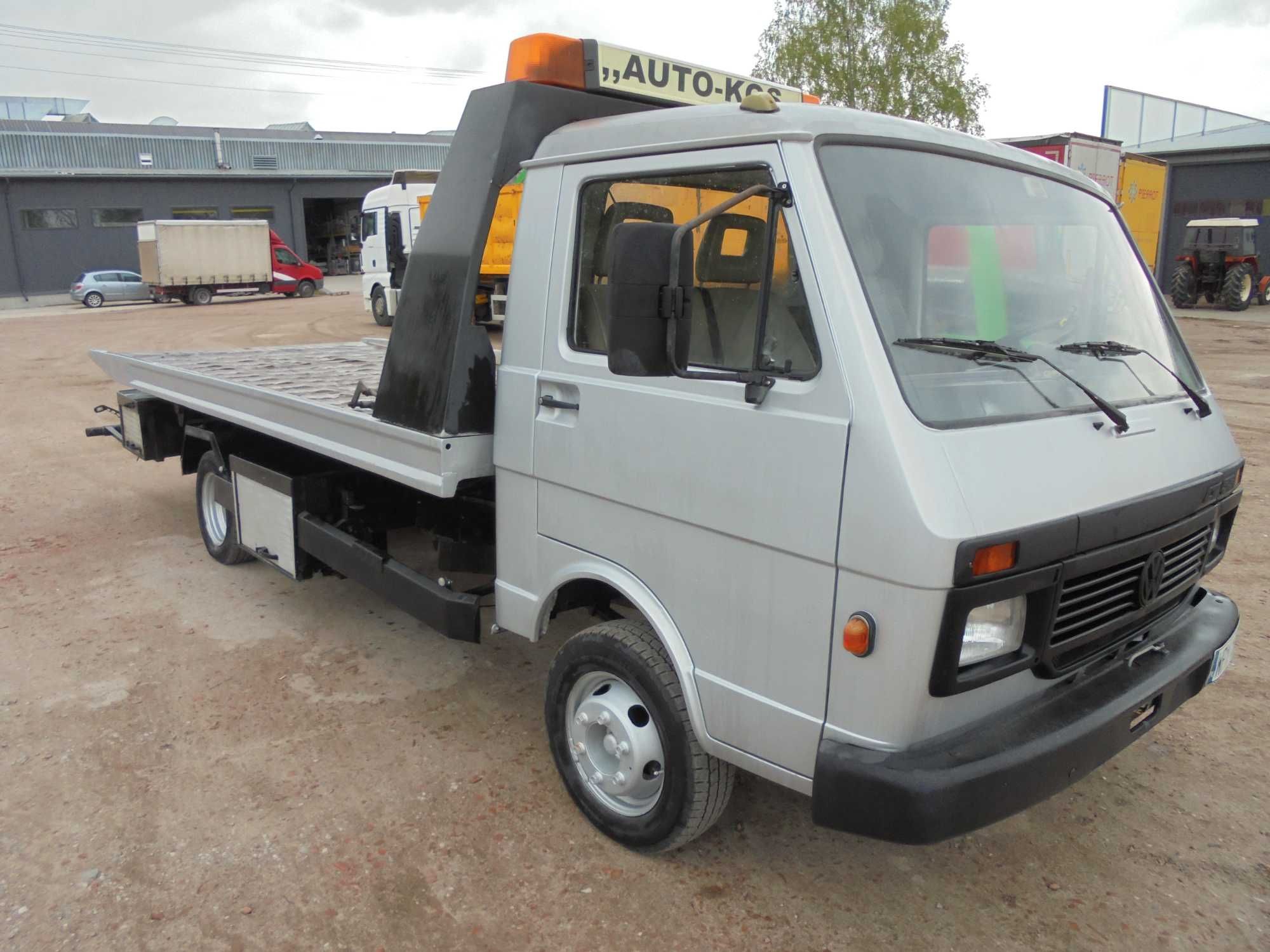 Volkswagen LT 55 2.4 D 1995 Laweta Najazd Platforma Holowanie KAT. C
