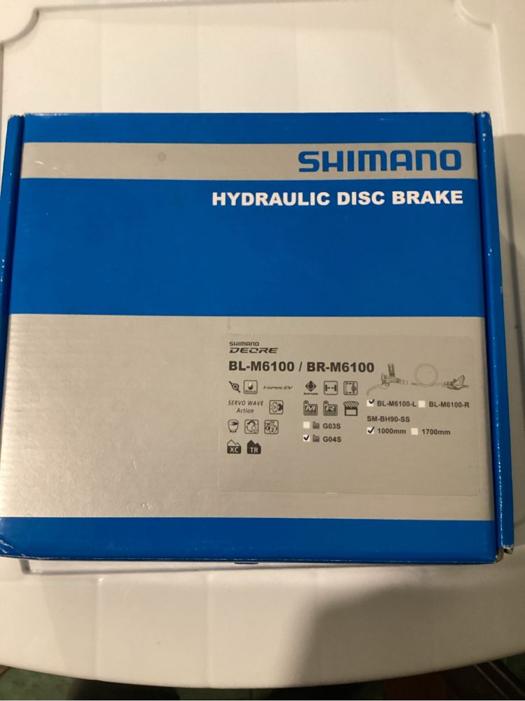 Велосипедный тормоз Shimano Deore bl-m 6100 Оригинал