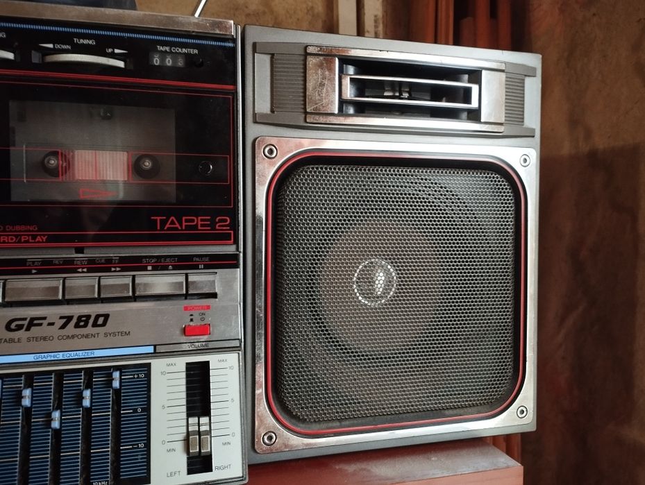 Магнитола sharp GF-780 japan 1984