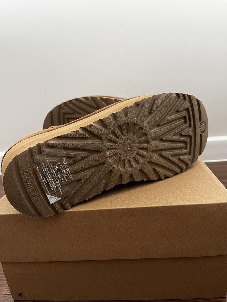 Nowe śniegowce UGG Ultra Mini Patform, chestnut