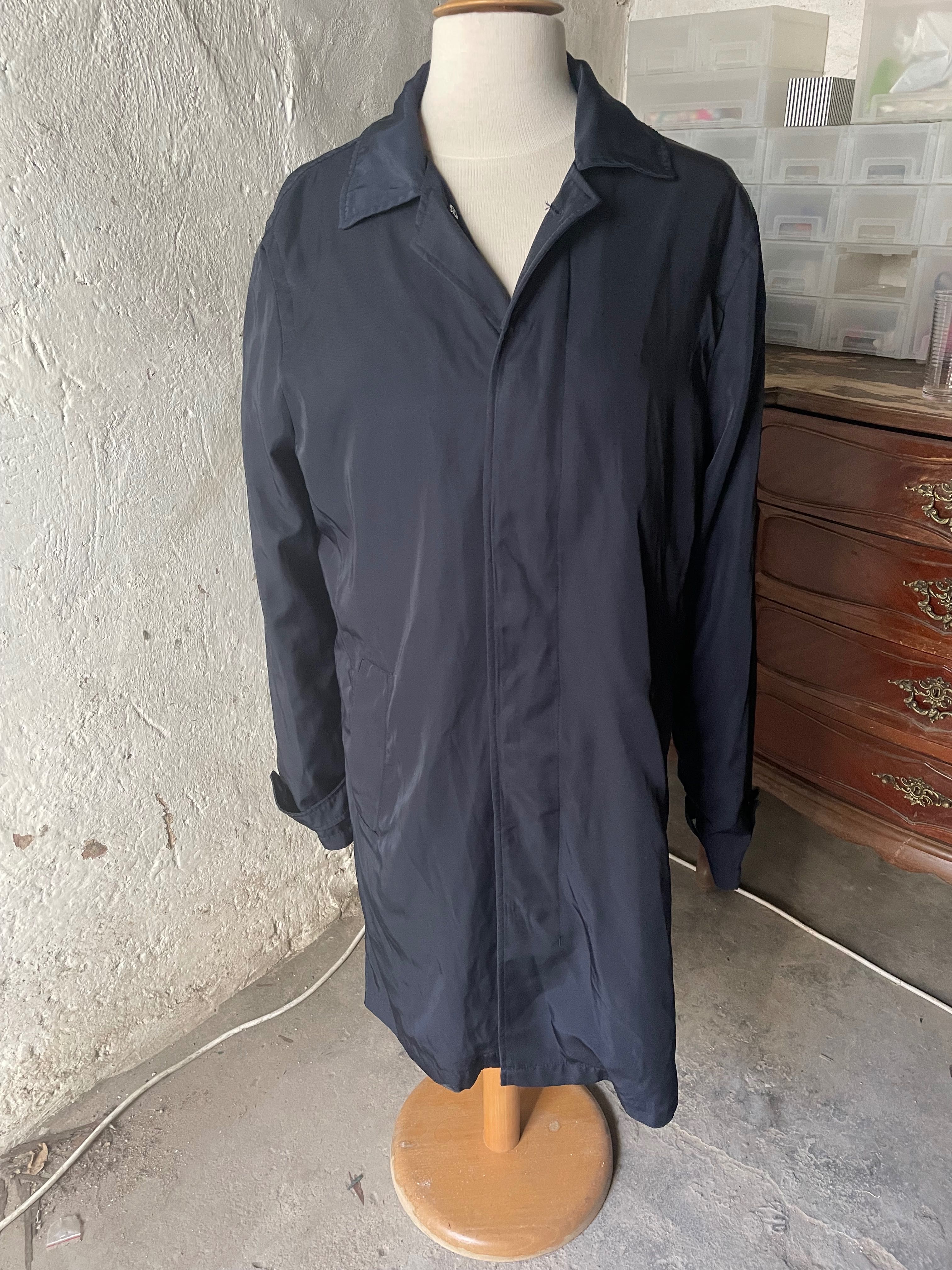 Gabardine azul escuro