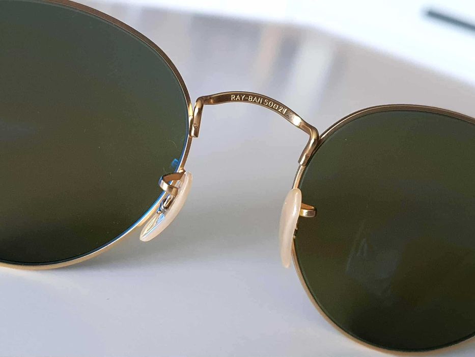 Nowe oryginalne okulary Ray-Ban Round Metal RB3447 Polarized