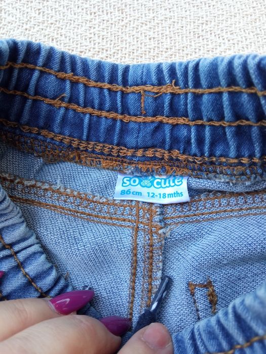 Spodnie jeansowe Pepco r.86 nowe