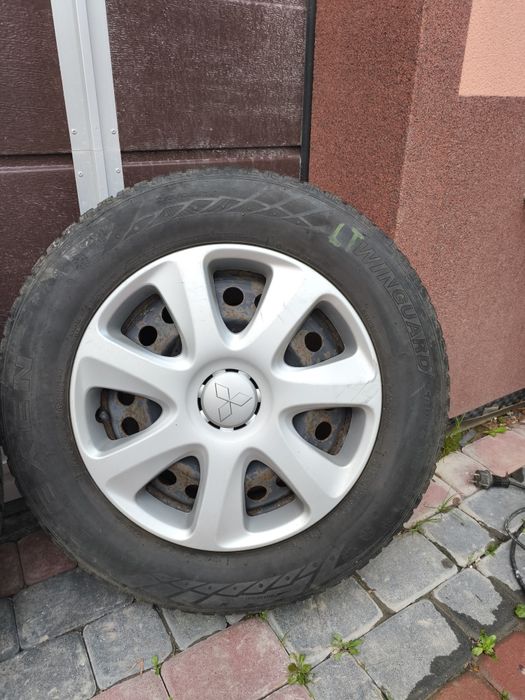 Kola Mitsubishi ASX zimowe stalowe + kolpaki 215/65R16 98H