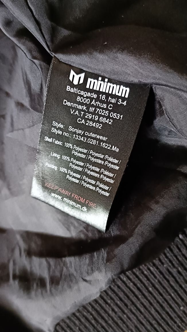 Kurtka Minimum L bomberka M męska jesień jesienna przejściowa