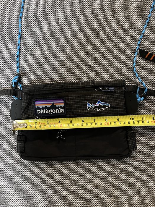Czarna torba Patagonia Crossbody saszetka torba na pas  outdoorowa
