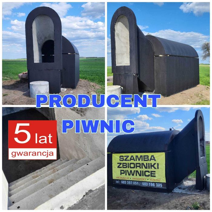 Piwnica betonowa ziemianka SZYBKA REALIZACJA