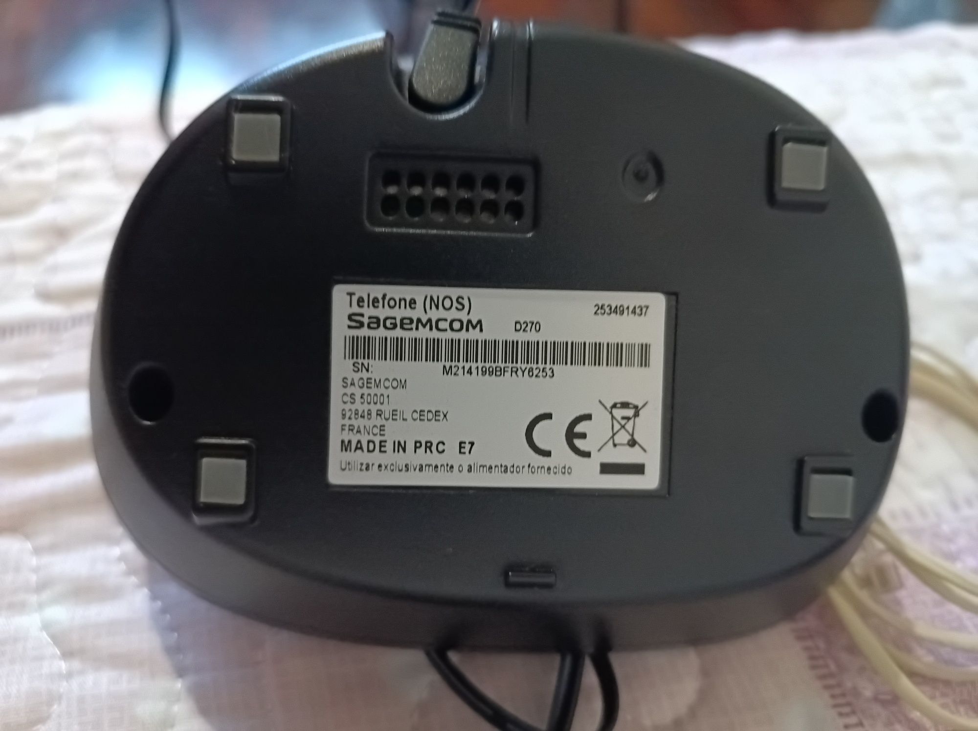 Telefone fixo sagemcom