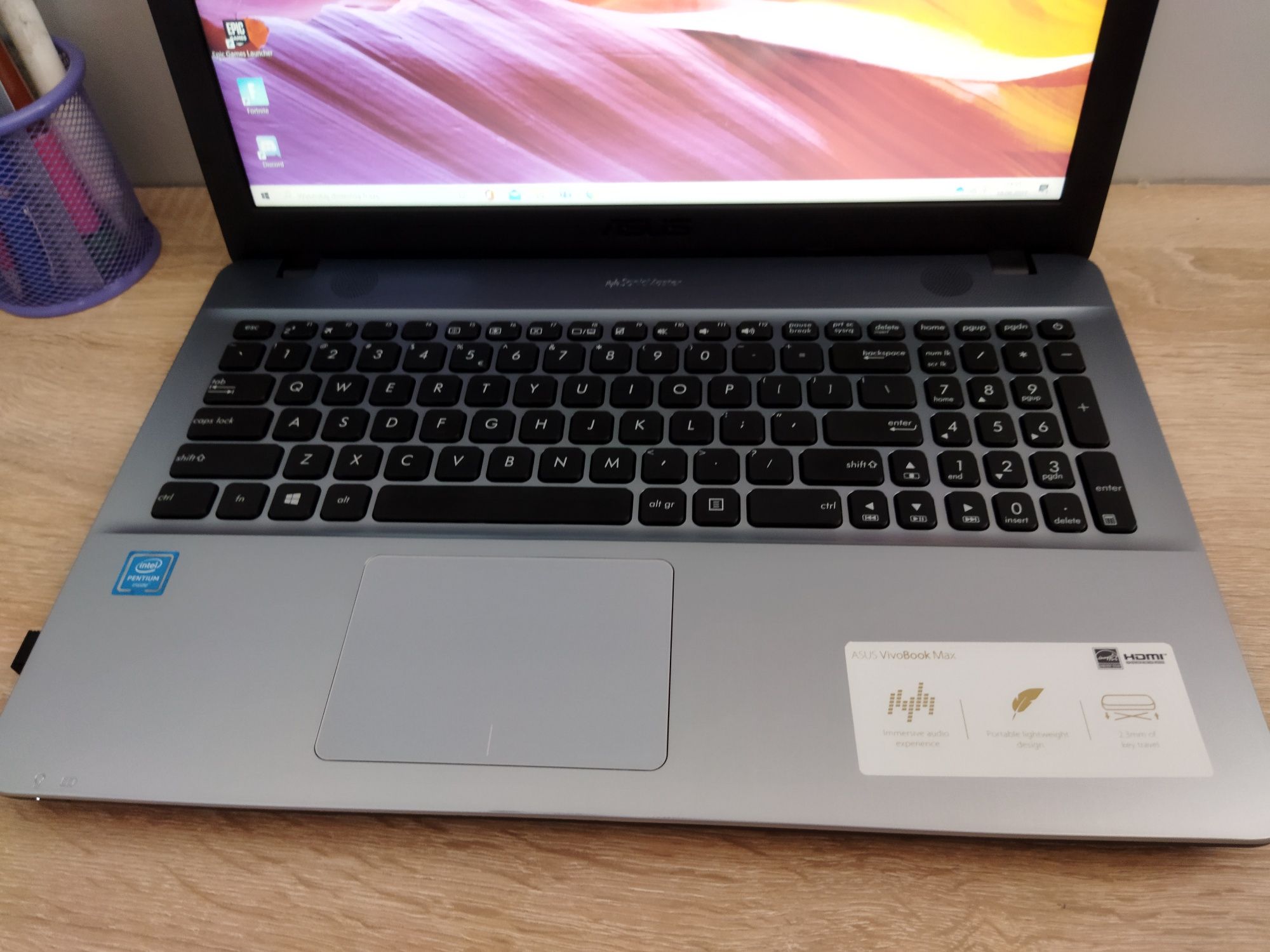 Laptop Asus Intel Pentium