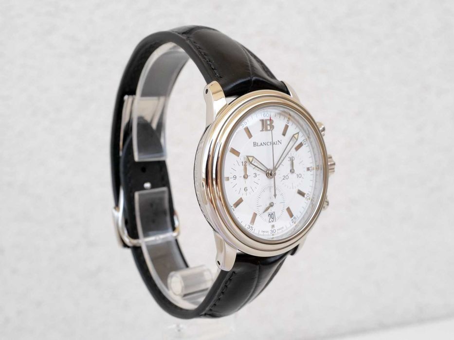 Blancpain Léman Chronograph White Dial 38mm