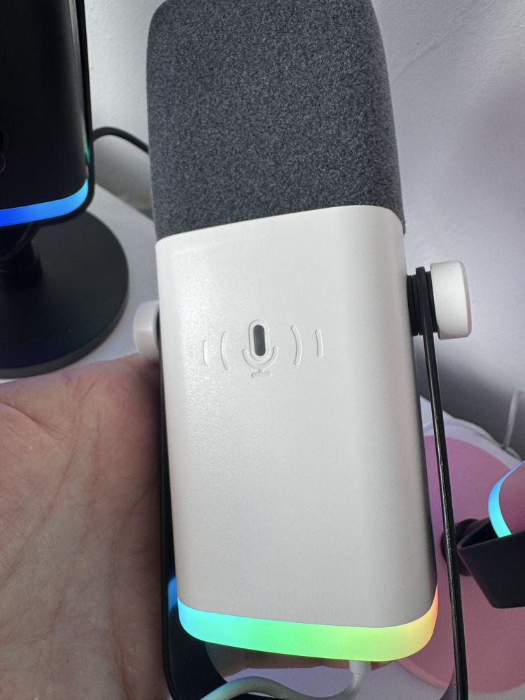 Новий Стрімінговий мікрофон Fifine AM8 RGB XLR Динамічний Геймерський