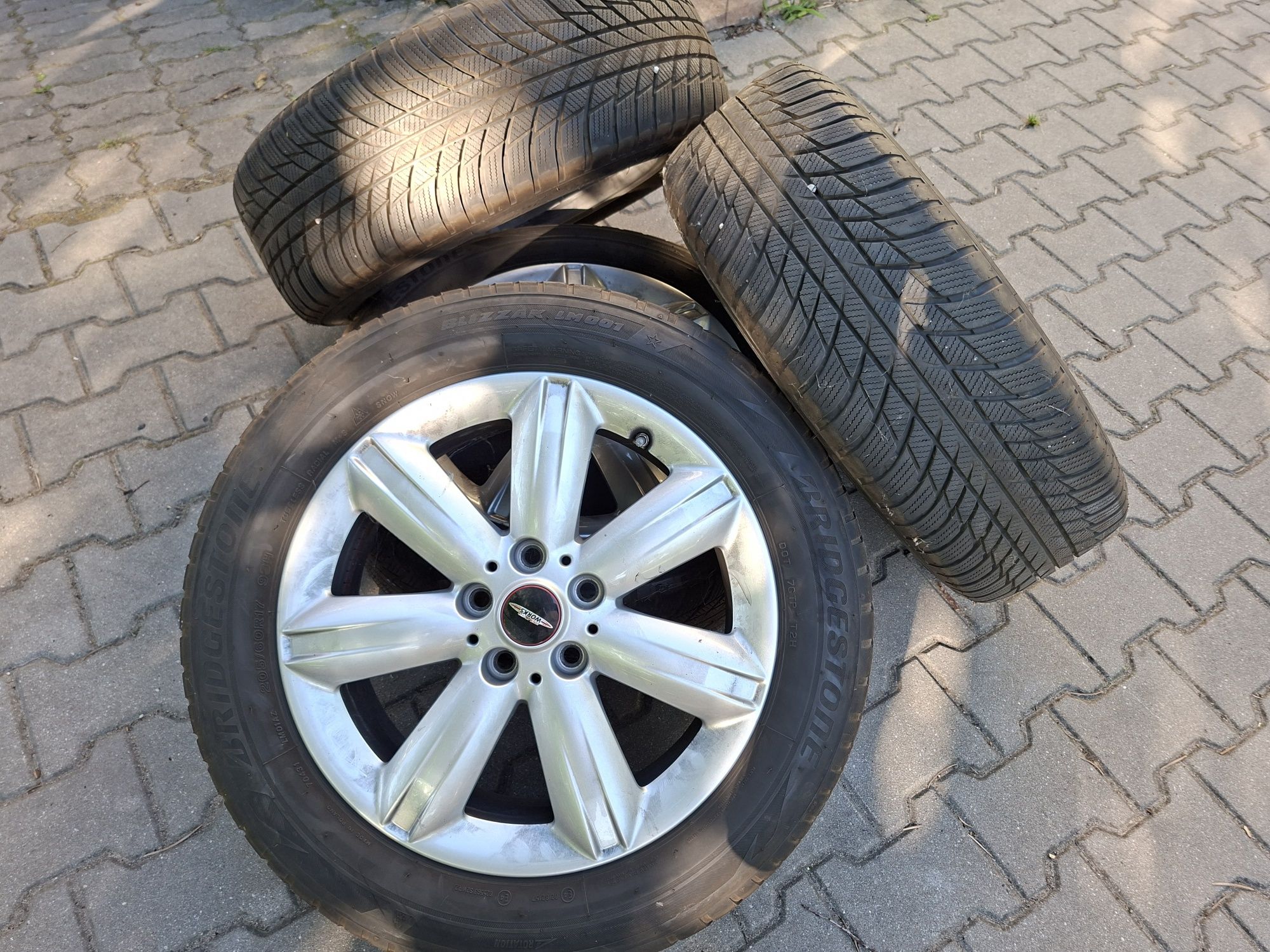 205/60 R17 Koła Zimowe MINI Countryman F60 Oryginalne Felgi 5x112 JHW