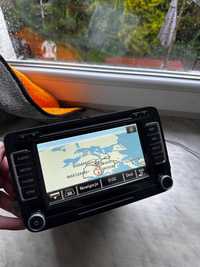 Radio fabryczne Nawigacja GPS RNS 510 LED VW Passat Golf Oryginał