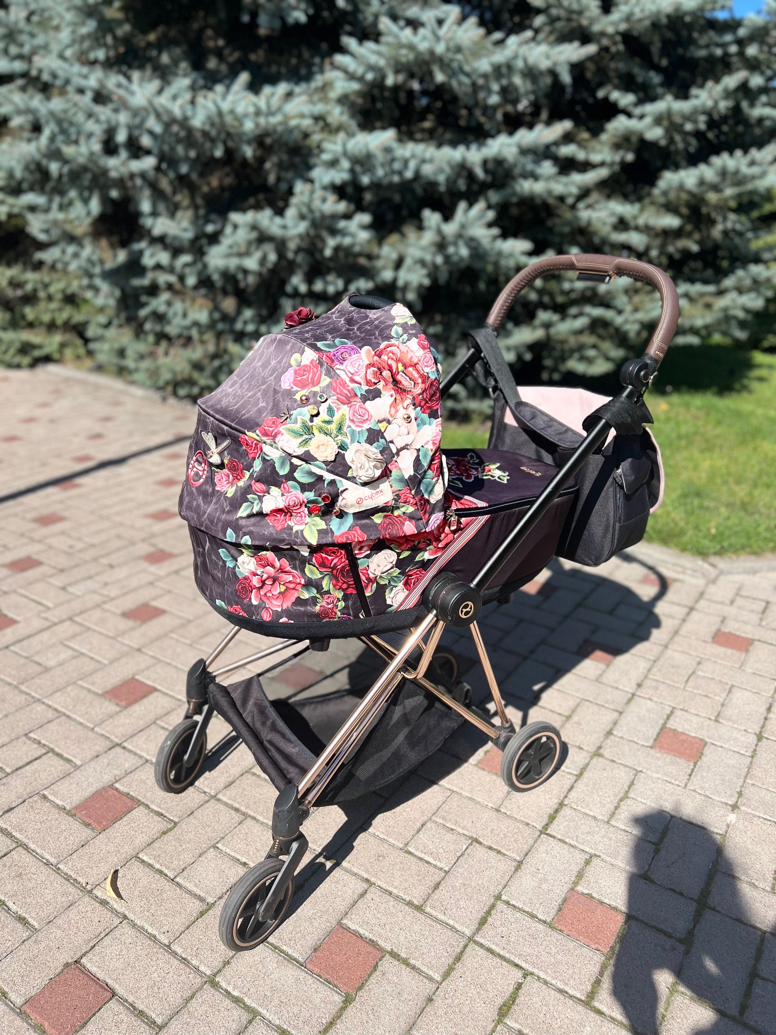 Mios Люлька Cybex Mios Spring Blossom Dark