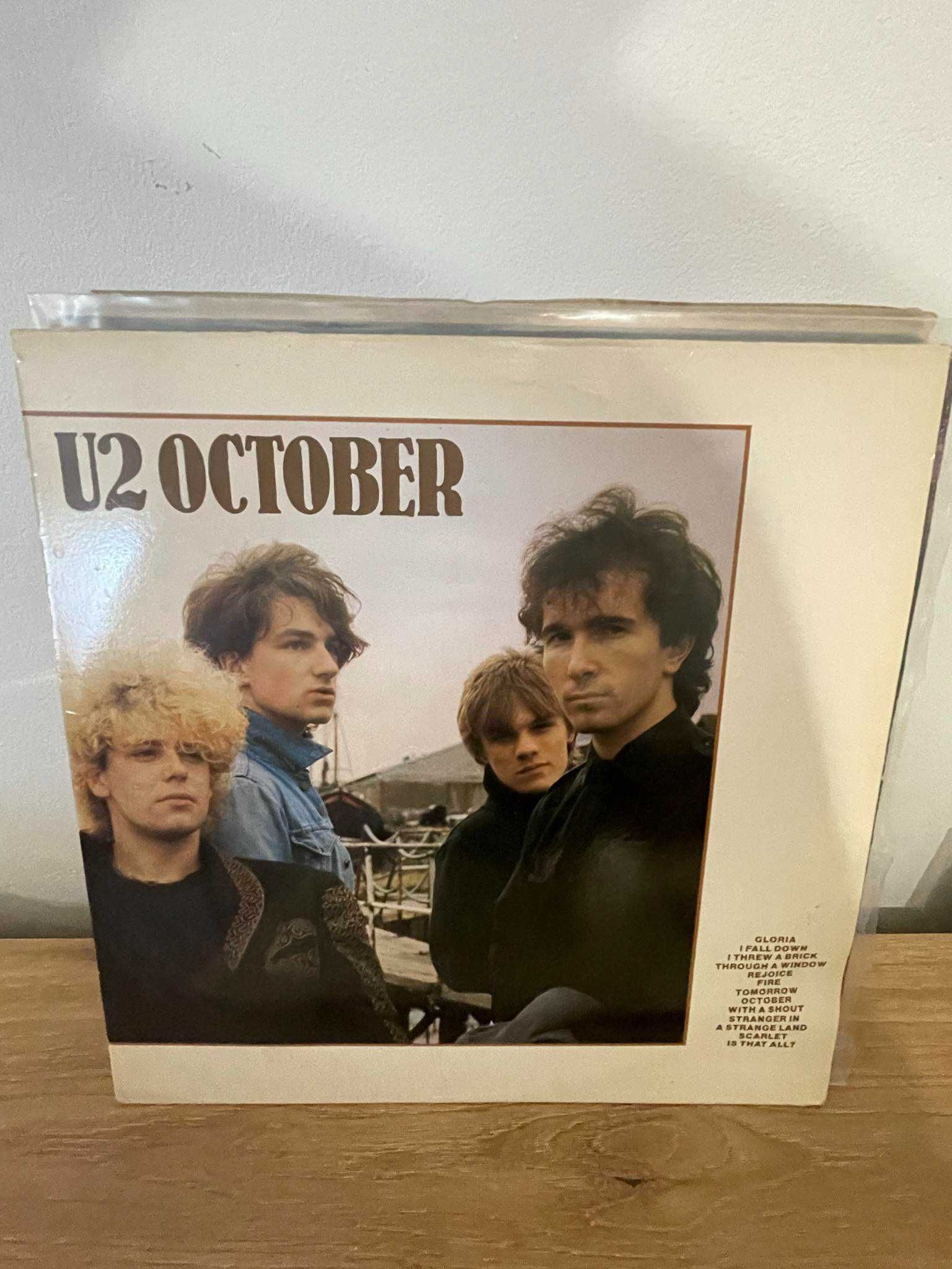 U2 – October vinyl lp