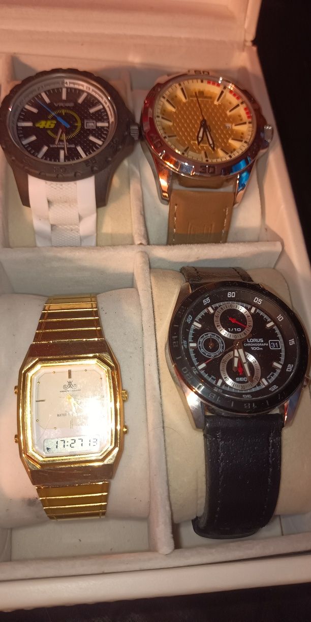 Zestaw zegarków Timex lorus Seiko Yamaha Citizen