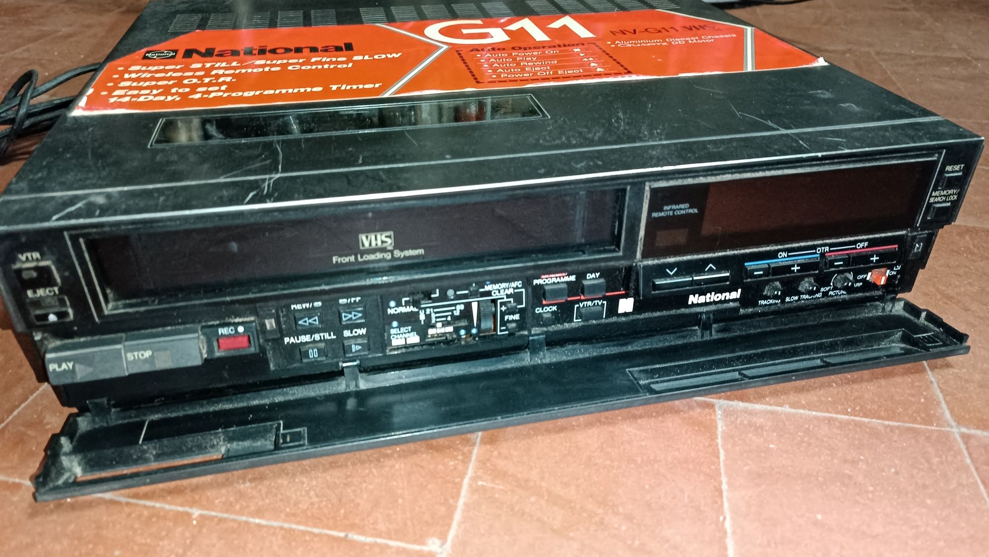 Video VHS National Panasonic NV-G11