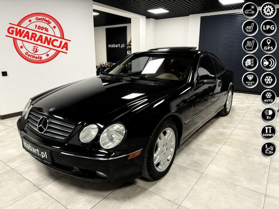 Mercedes-Benz CL CL500 5.0 306KM+LPG*Sport Edition*5GANG*Avantgarde*BiXenon*Navi*ABC