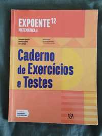 Caderno de exercicios - Expoente 12º ano Matemática A