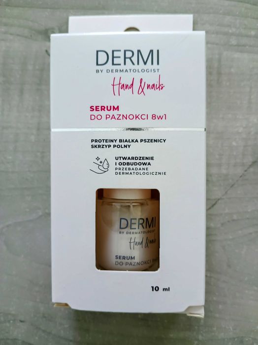 Odżywka serum do paznokci 8w1 odbudowa utwardzenie 10 ml