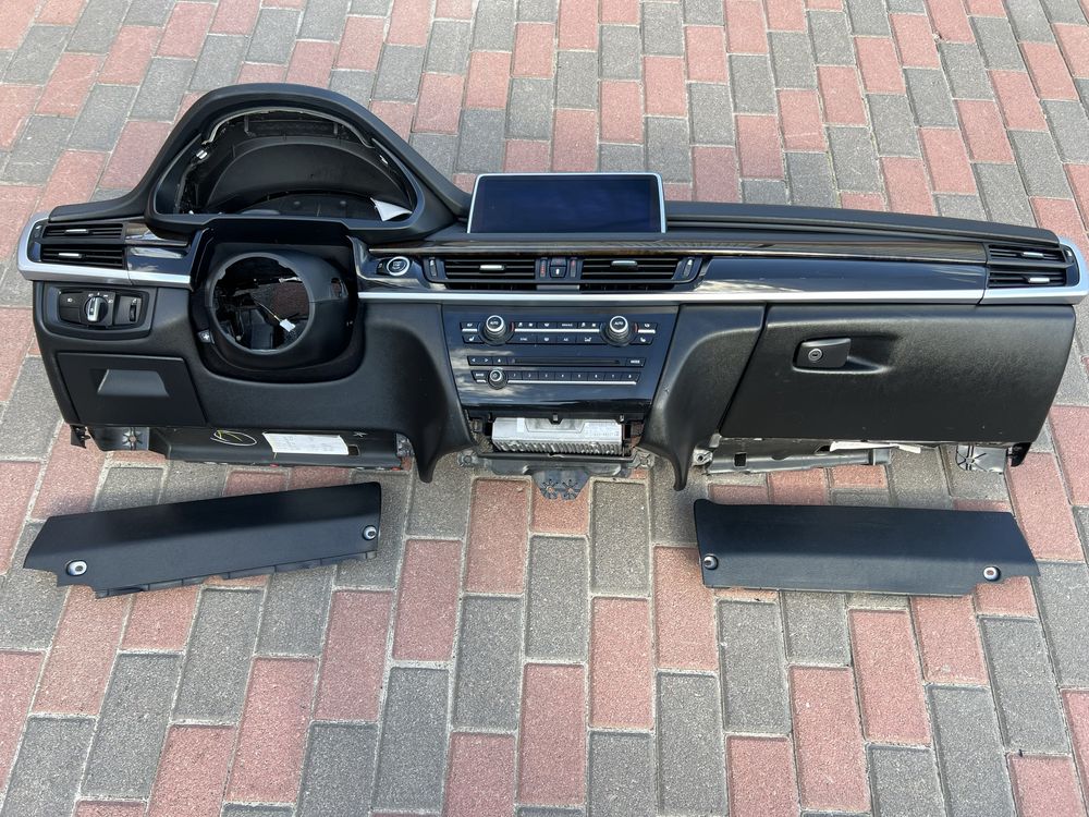 Торпеда,передняя панель консоль bmw x5 f15 usa с airbag
