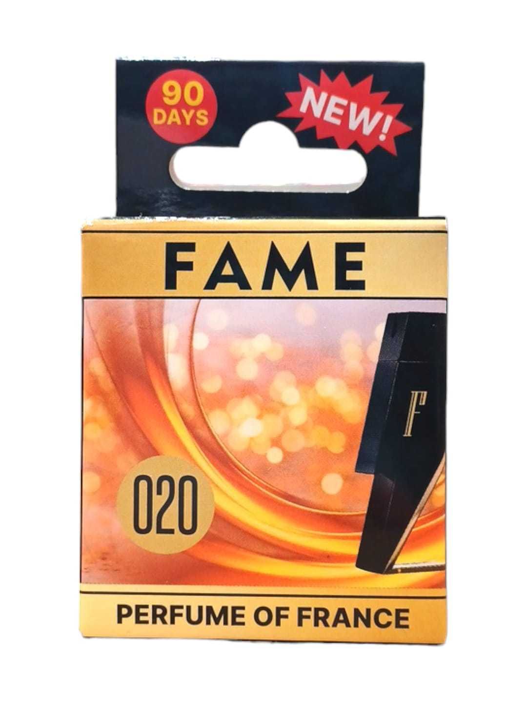 Fame 020 zawieszka zapachowa do auta 10 ml