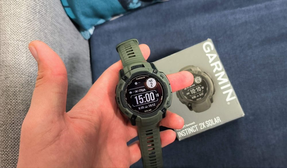 Топовий! Garmin instinct 2 X Solar 50mm