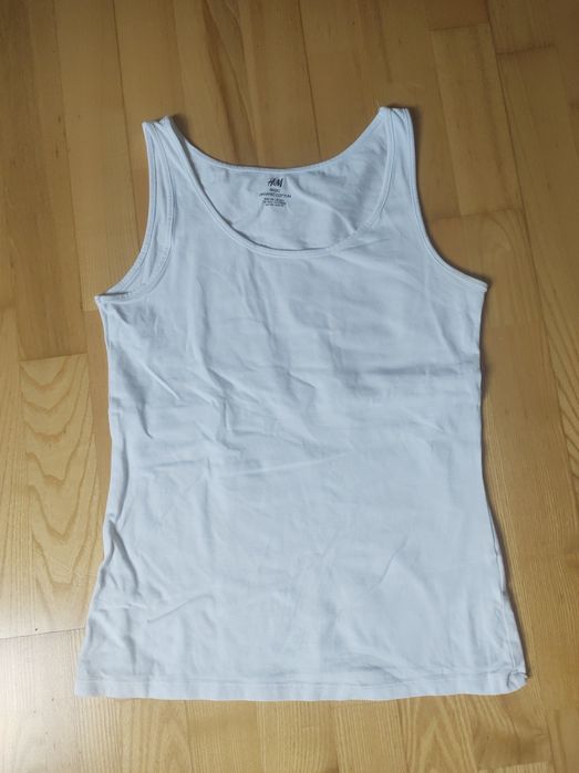 Koszulka H&M S biała