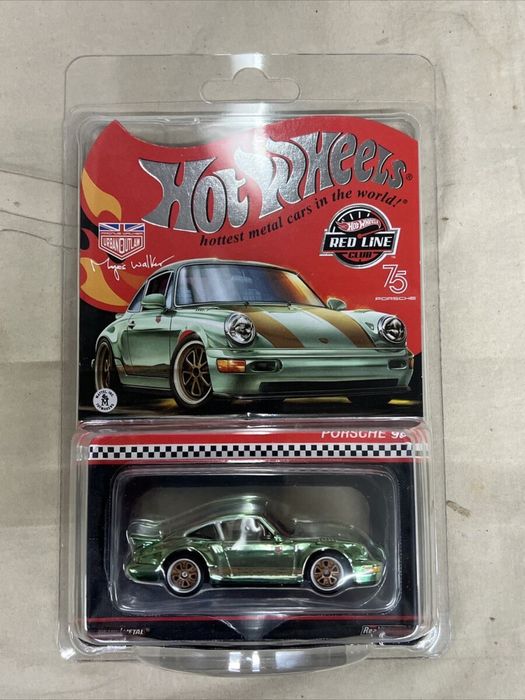 Hot Wheels RLC Porsche 911 964 Magnus Walker Urban Outlaw Green Spectr