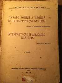 Ensaio Interpretação das Leis (M. de Andrade)