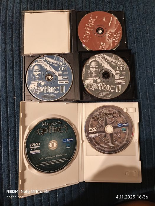 Gothic PC 1/2/3 komplet
