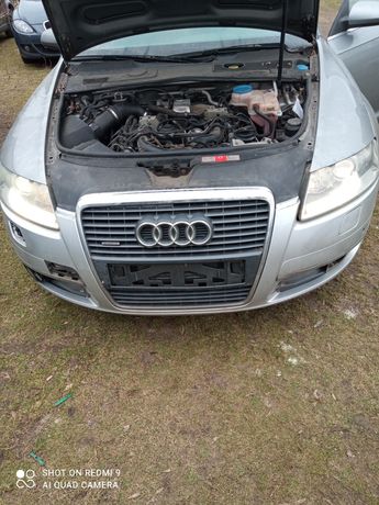 Audi A6 C6 przód maska zderzak lampy pas przedni błotnik