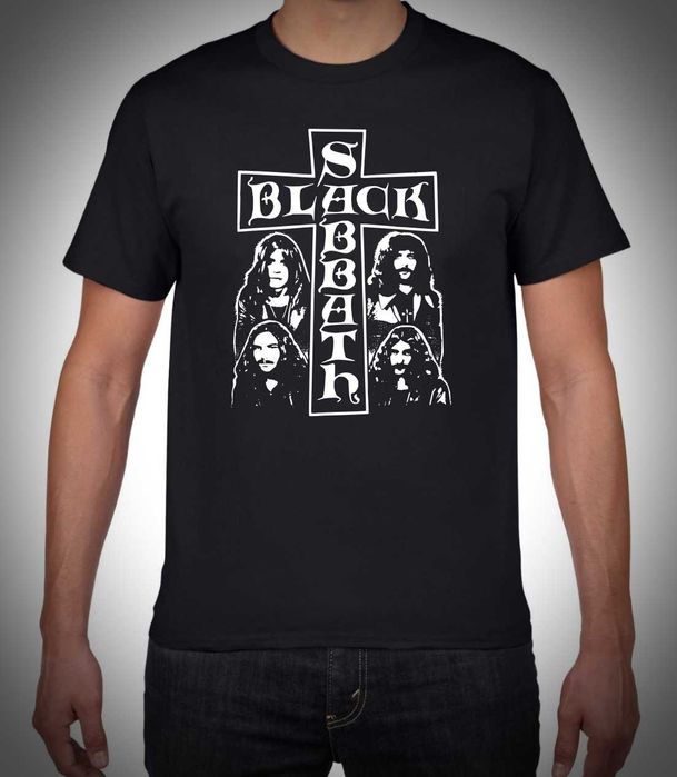 Black Sabbath - Thin Lizzy - AC/DC - Uriah Heep - T-shirt - Nova