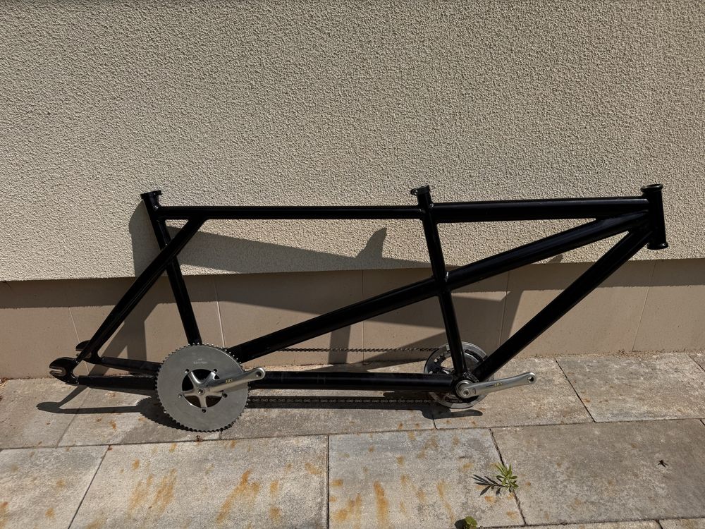 Zestaw 2 ramy tandem tor korby dura ace