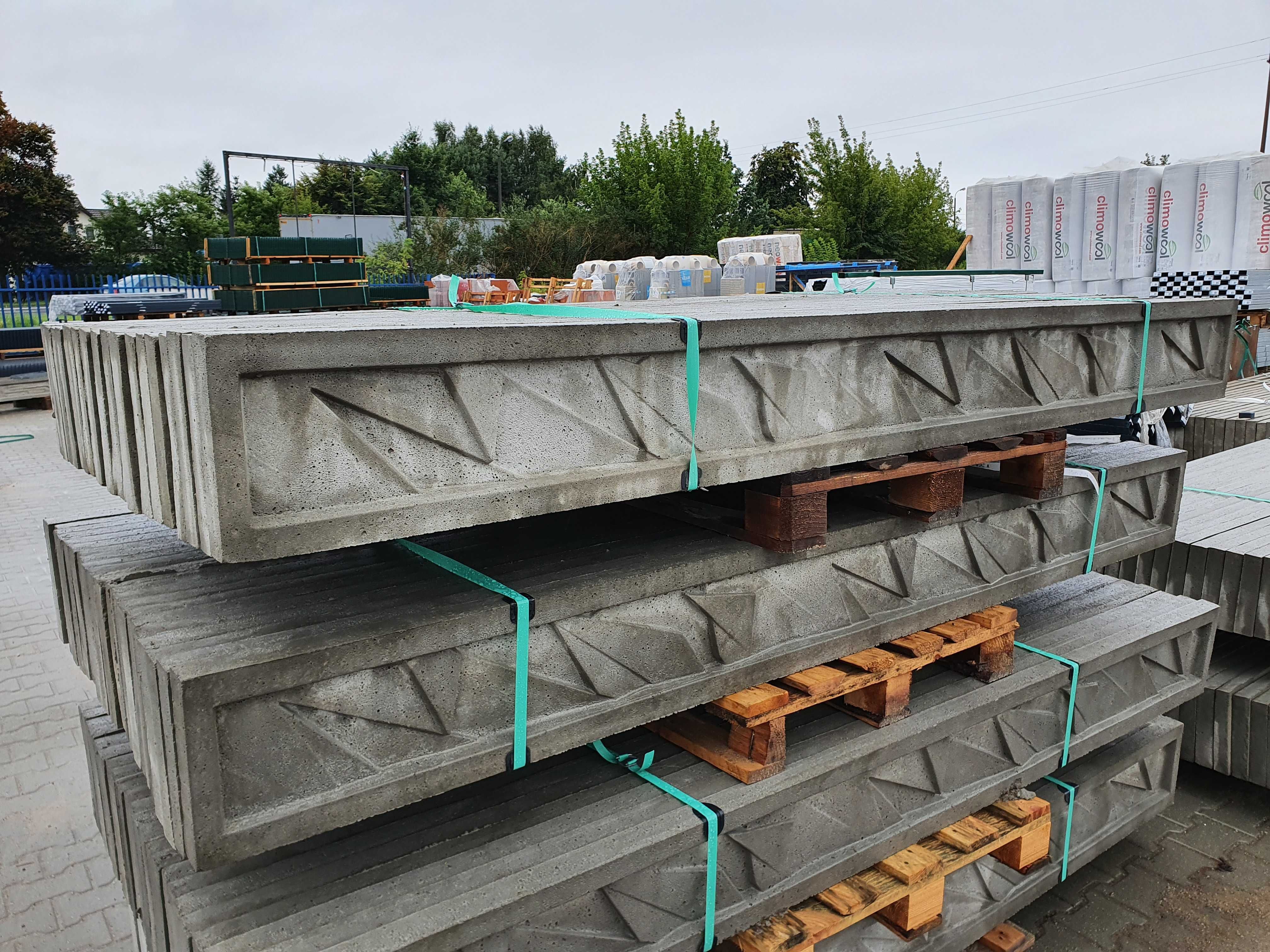 Podmurówka betonowa 5x25x246cm PRODUCENT
