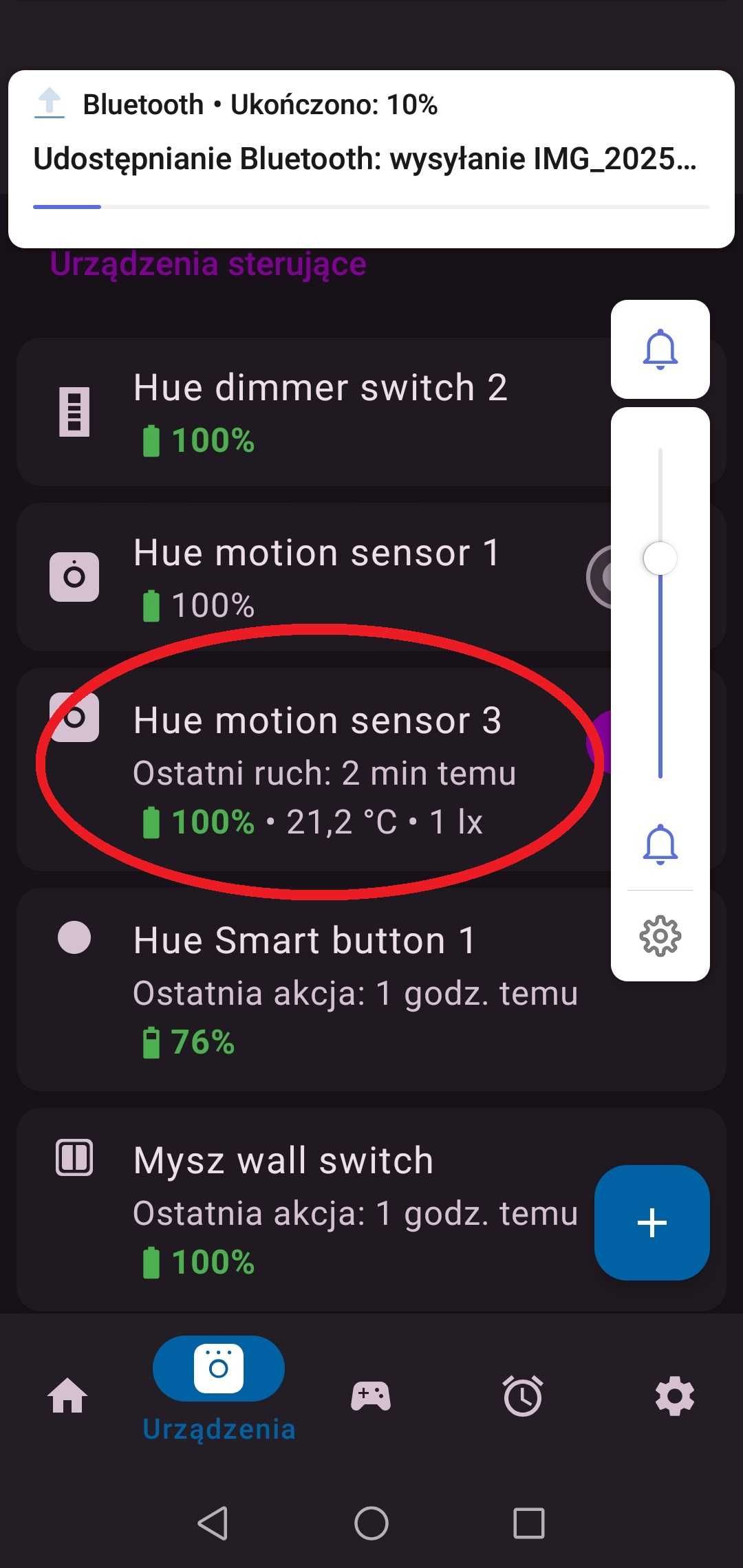 Czujniki ruchu Philips Hue Motion sensor